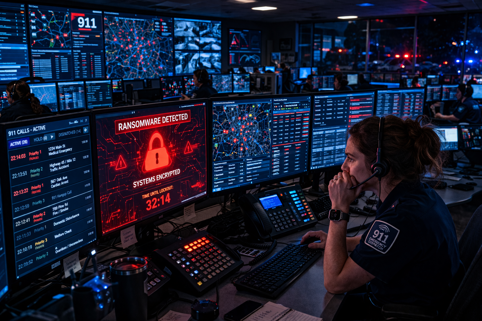 Fire and Municipal EMS Cybersecurity Advisory | Iron Rod Security